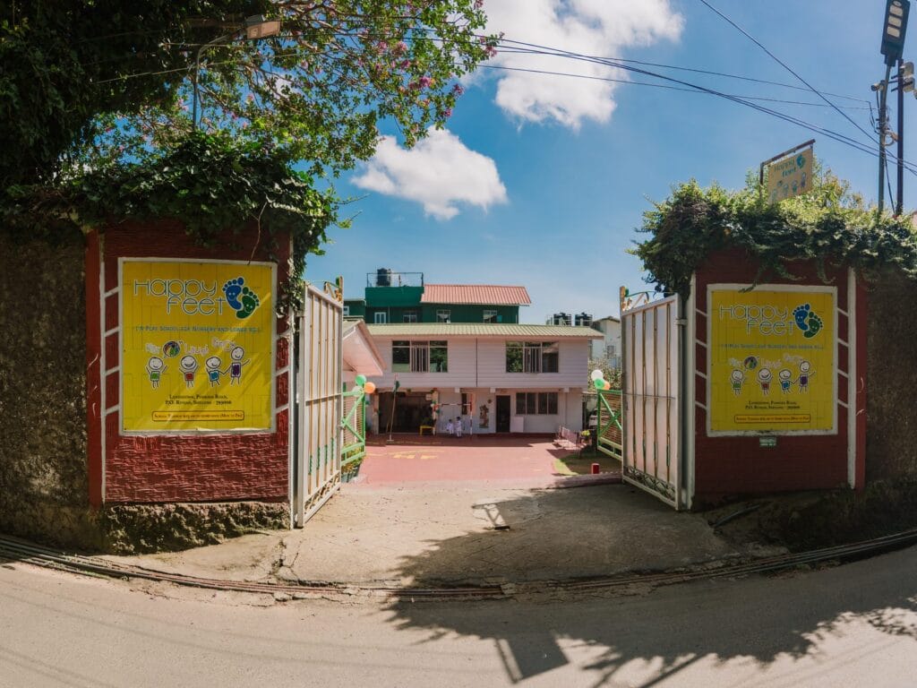 Happy Feet School entrance, Shillong